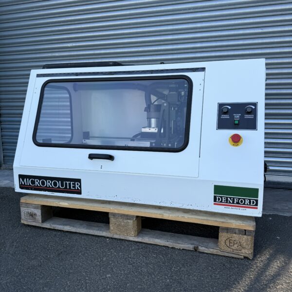 Denford MicroRouter CNC Router 230v Single Phase & Software & Vacuum Bed - Image 10