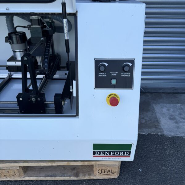 Denford MicroRouter CNC Router With 4th Axis, Vacuum Bed & Software - Image 3