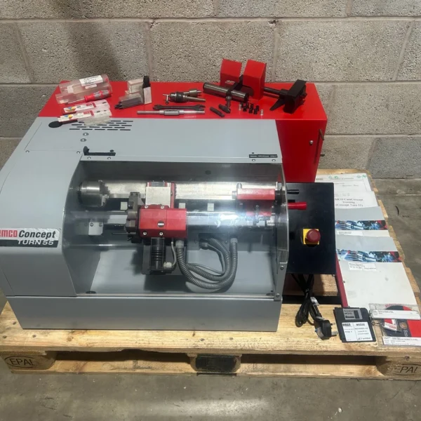 Emco Concept Turn 55 CNC Lathe 230v 8 Position ATC - Ostia Tools