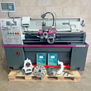 Optimum D360 x 1000 Gear Head Screw Cutting Centre Metal Lathe DRO Coolant