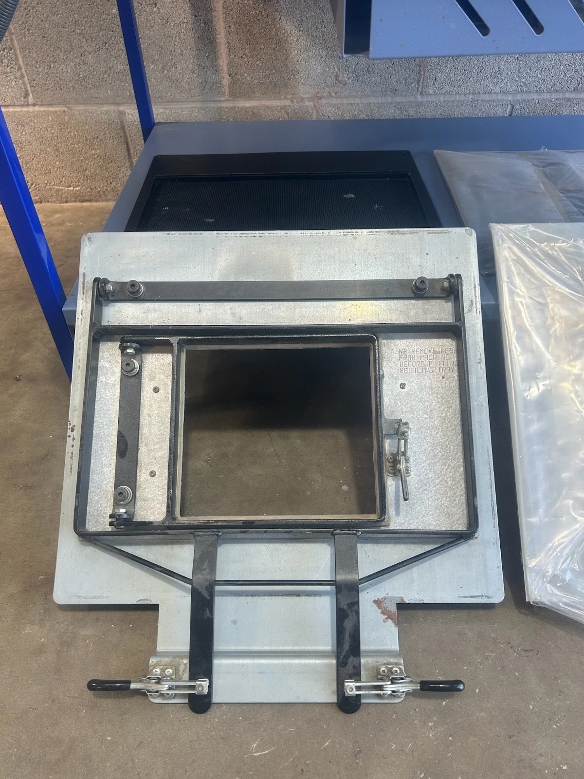 CR Clarke 750FLB Vacuum Former on Stand with Reducing Frames 230v - Image 11