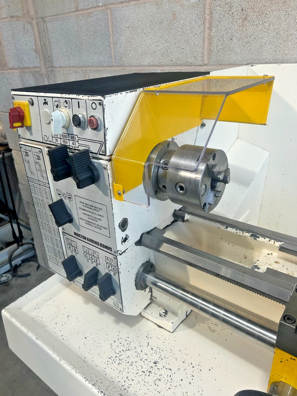 Boxford 250 STS Metal Centre Lathe 3 Phase 6 Speeds Metric - Image 14