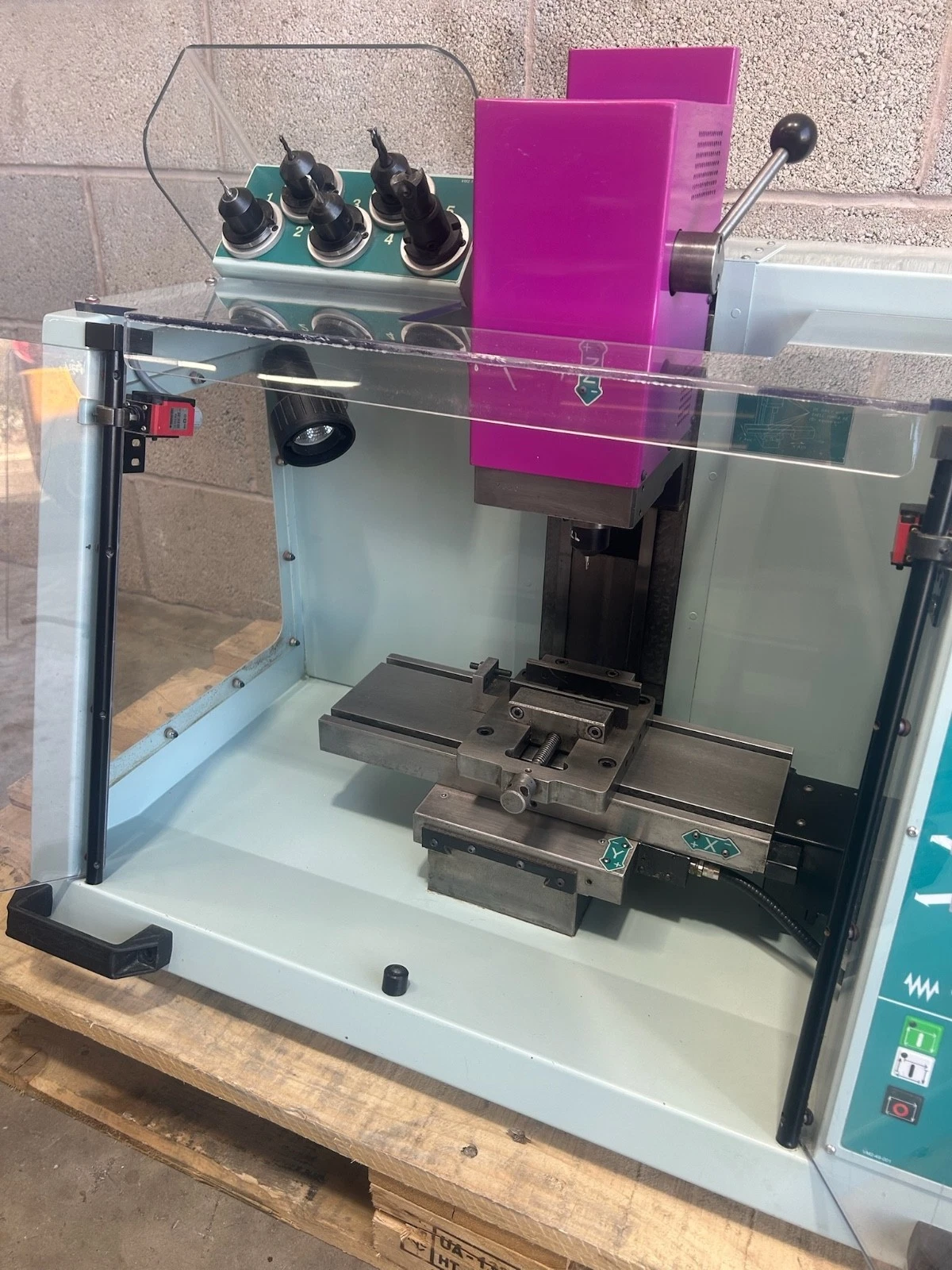 Boxford 190VMCi CNC Milling Machine & Software 230v 190 VMCi Mill 7820 - Image 14