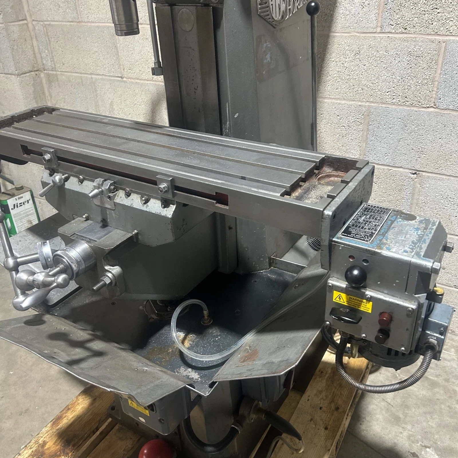 Viceroy AEW Horizon Vertical & Horizontal Milling Machine 230v Single Phase - Image 16