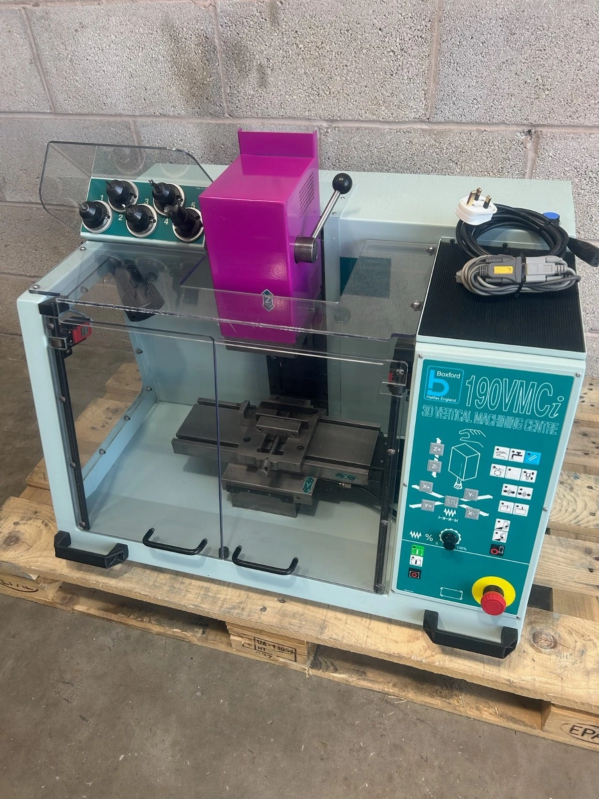 Boxford 190VMCi CNC Milling Machine & Software 230v 190 VMCi Mill 7820 - Image 17