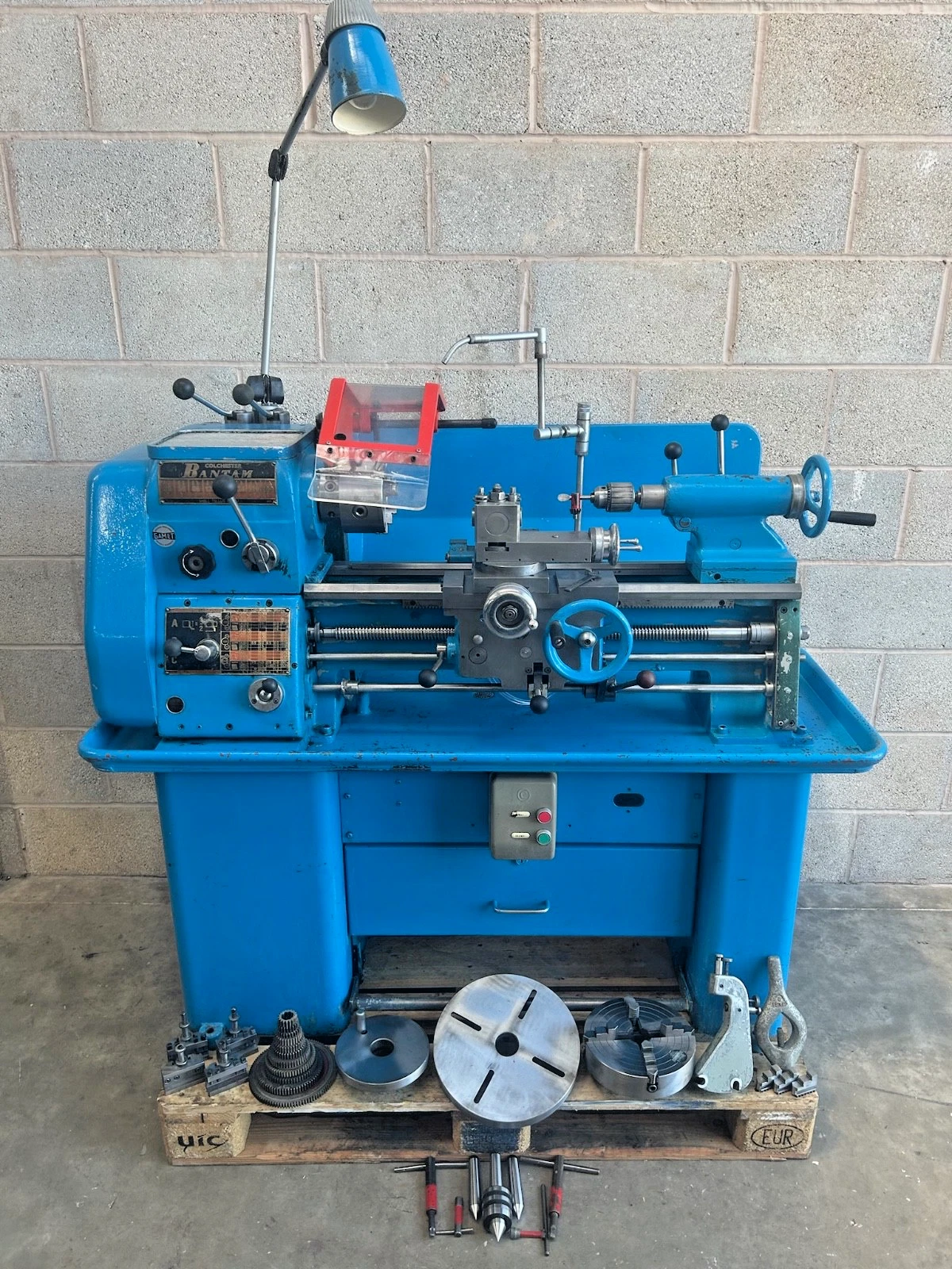 Colchester Bantam 800 Screwcutting Centre Metal Lathe 230v Single Phase