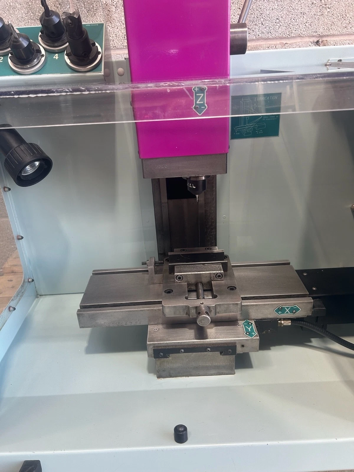 Boxford 190VMCi CNC Milling Machine & Software 230v 190 VMCi Mill 7820 - Image 6