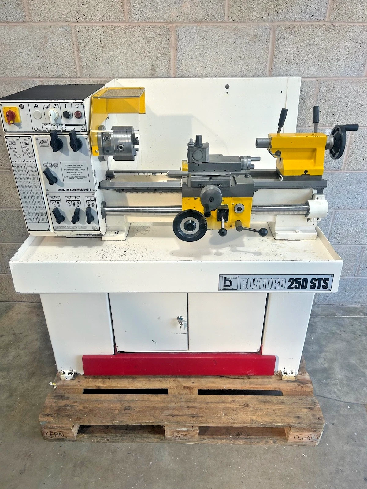 Boxford 250 STS Metal Centre Lathe 3 Phase 6 Speeds Metric - Image 10