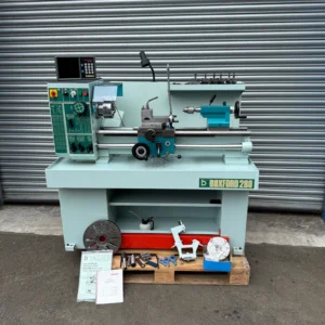 Boxford 280 Screwcutting Centre Metal Lathe 3 Phase QCTP Coolant 9 Speeds DRO