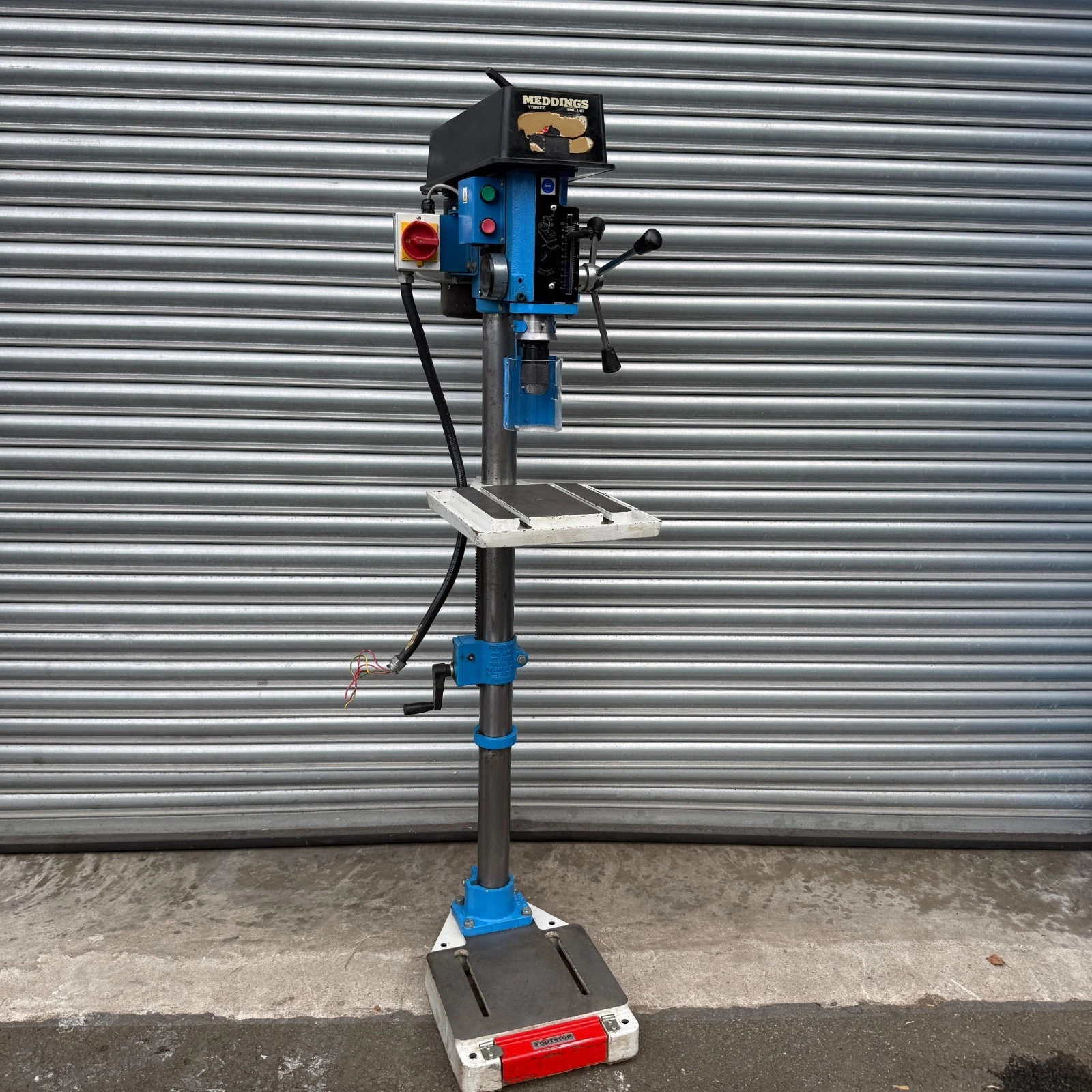 Meddings L2 Floor Standing Pillar Drill Press 3 Phase