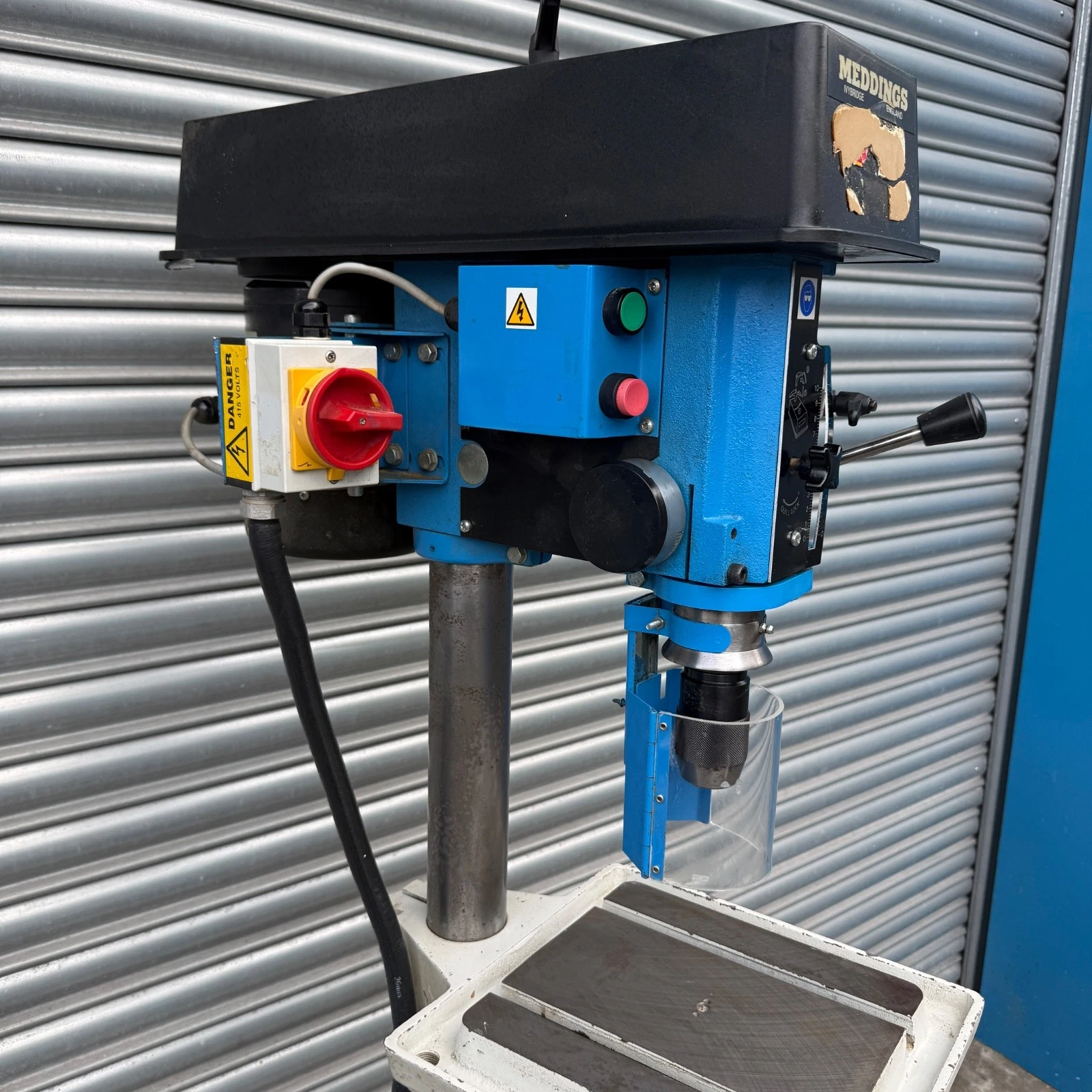 Meddings L2 Floor Standing Pillar Drill Press 3 Phase - Image 5