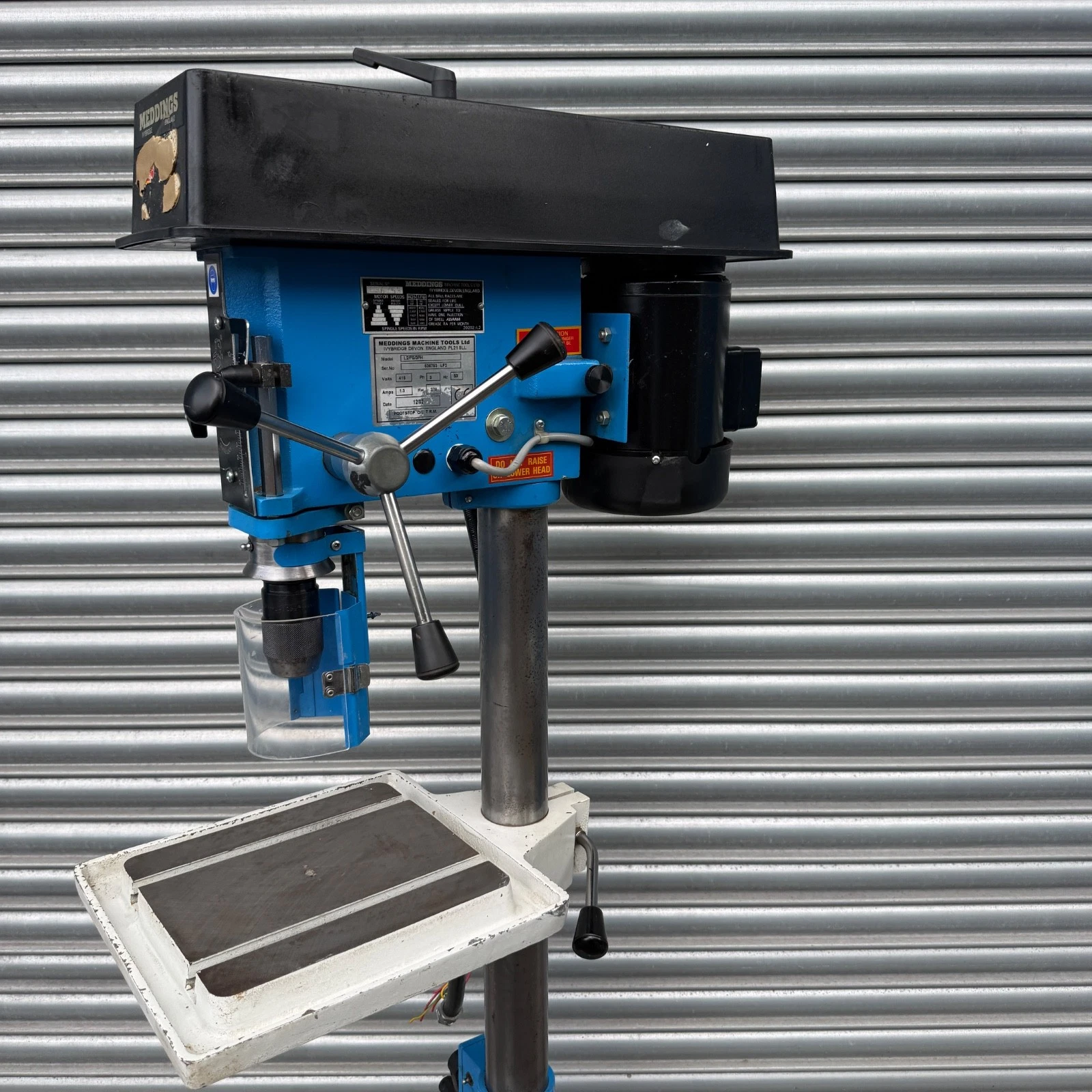 Meddings L2 Floor Standing Pillar Drill Press 3 Phase - Image 10