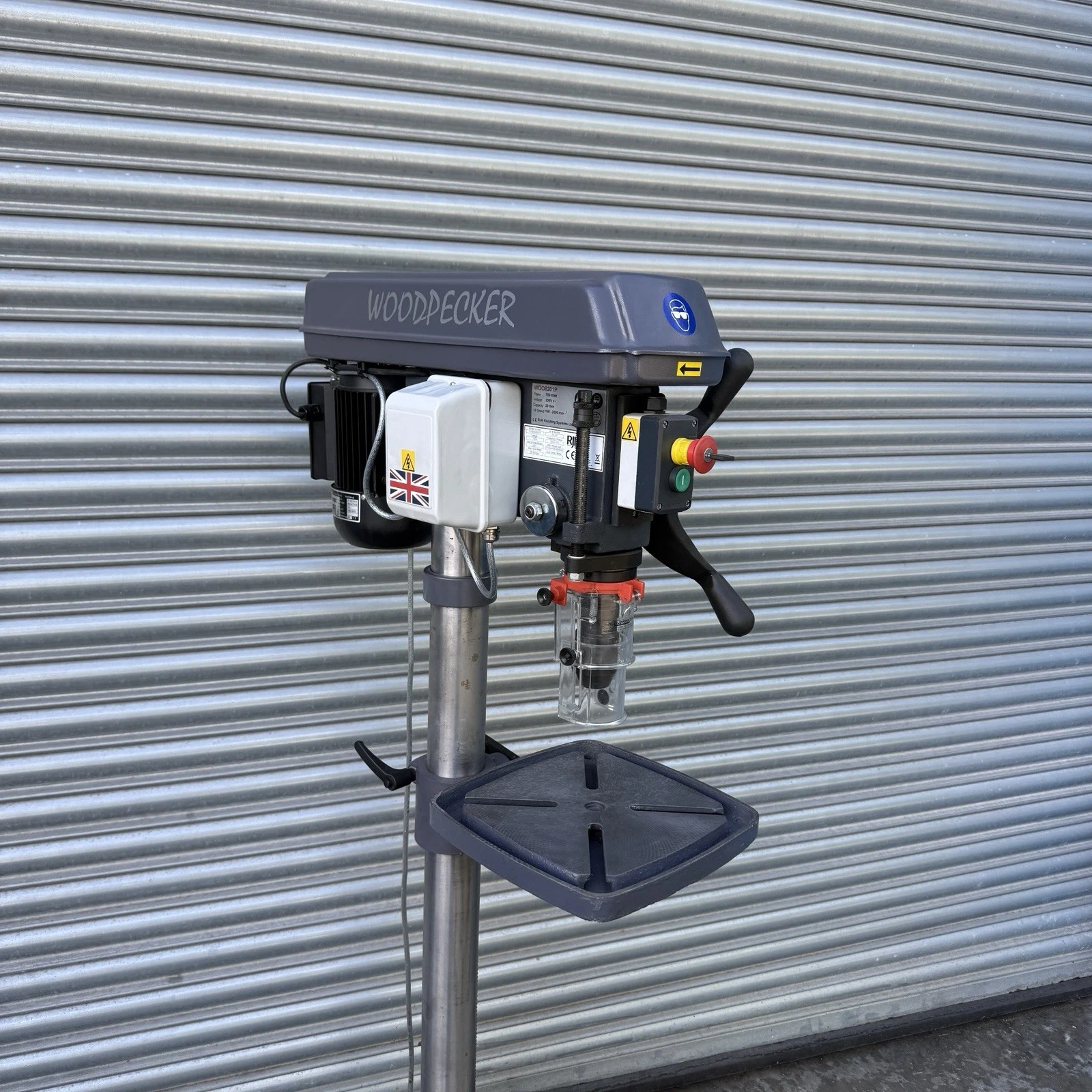 RJH Woodpecker Floor Standing Pillar Drill Press 230v Single Phase - Image 2