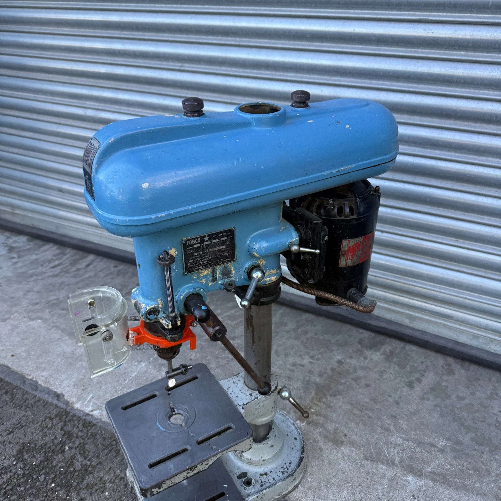 Fobco Star 13mm Bench Drill Press 230v Single Phase - Image 2
