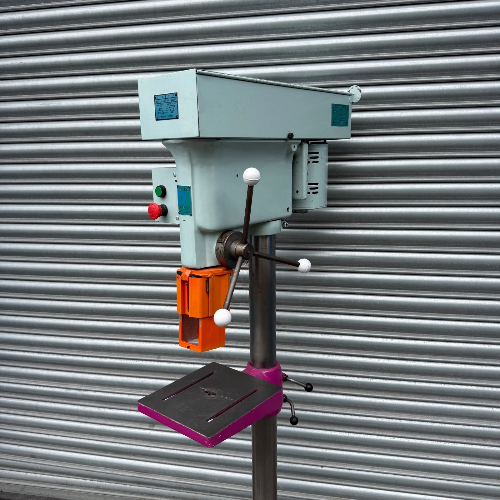Boxford PD4 Floor Standing Pillar Drill Press 3 Phase - Image 2