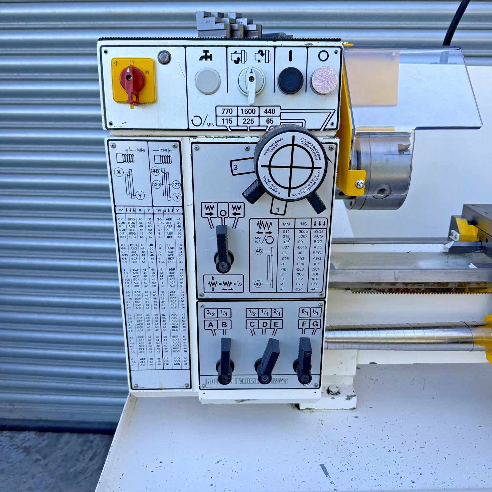 Boxford 280 IS Screwcutting Centre Metal Lathe 3 Phase - Image 2