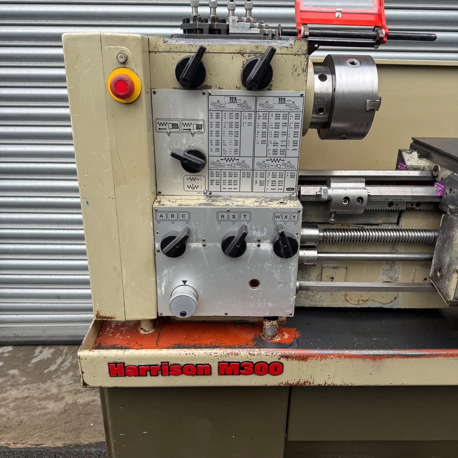 Harrison M300 Gap Bed Gear Head Screwcutting Centre Metal Lathe 3 Phase - Image 2