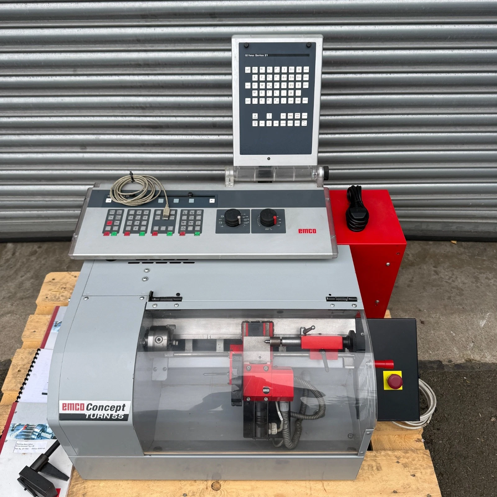 Emco Concept Turn 55 CNC Lathe 230v Fanuc - Image 2