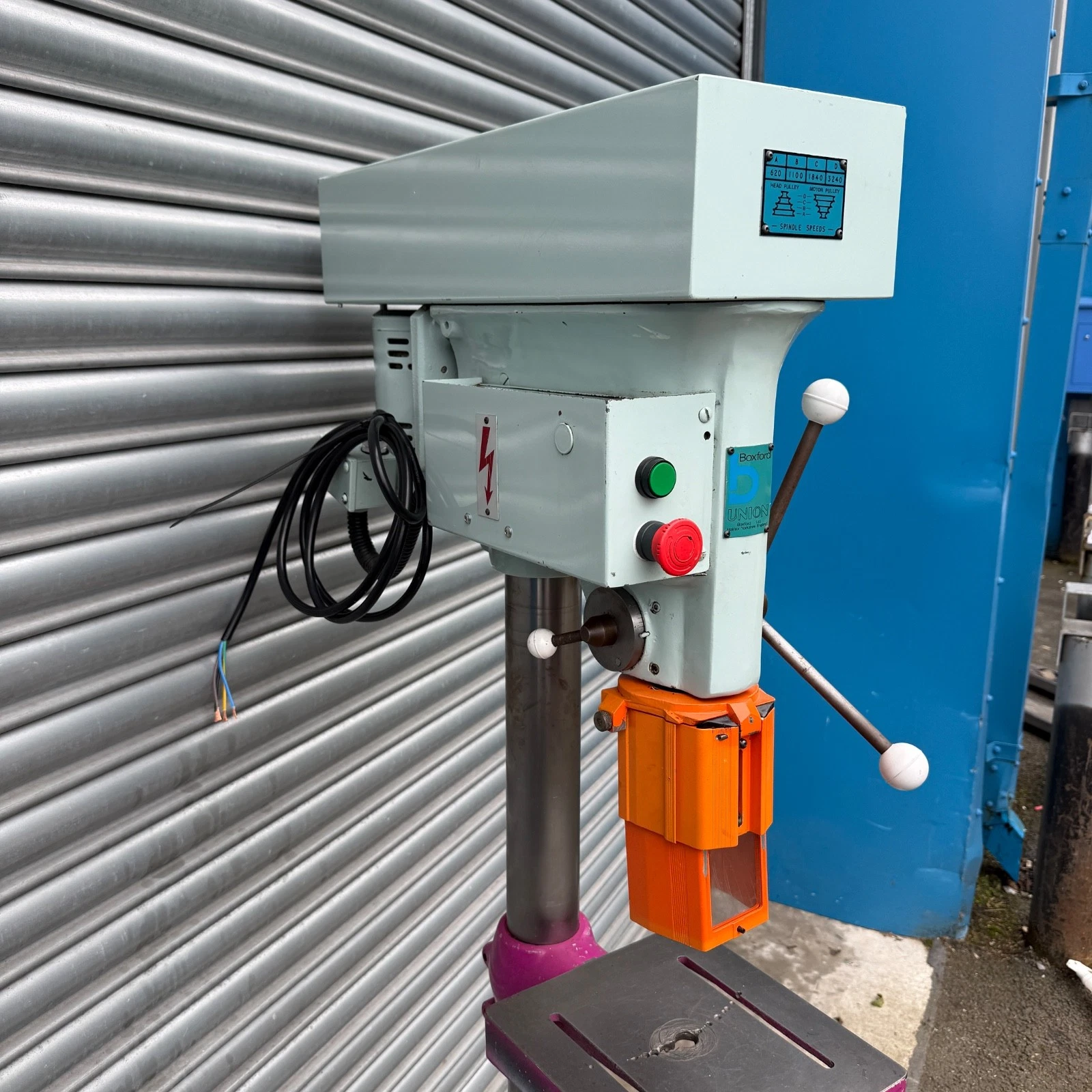 Boxford PD4 Floor Standing Pillar Drill Press 3 Phase - Image 11