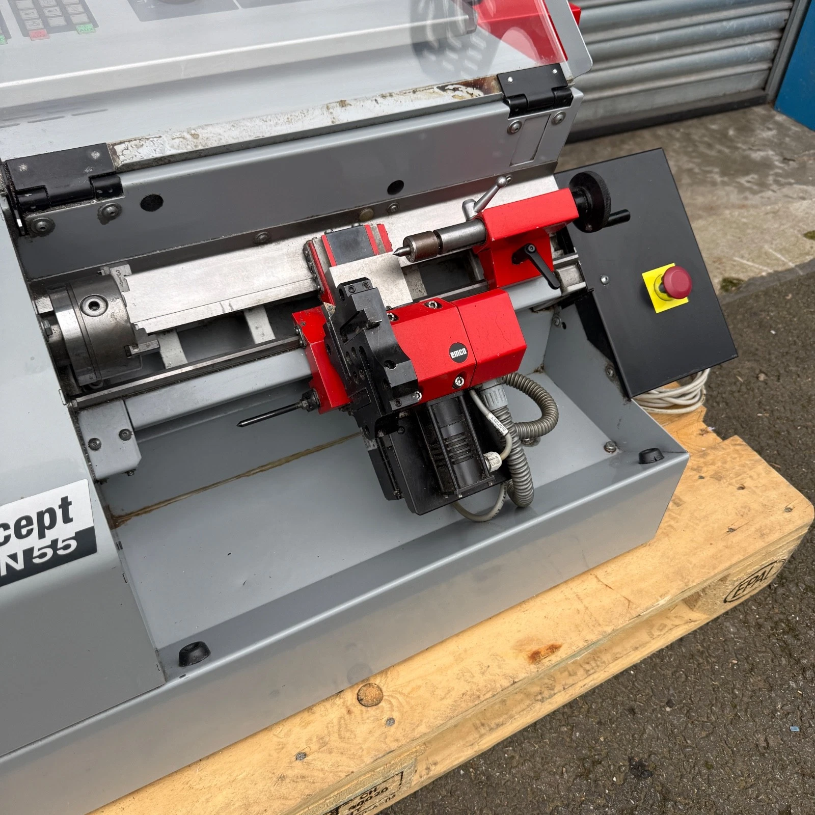 Emco Concept Turn 55 CNC Lathe 230v Fanuc - Image 11