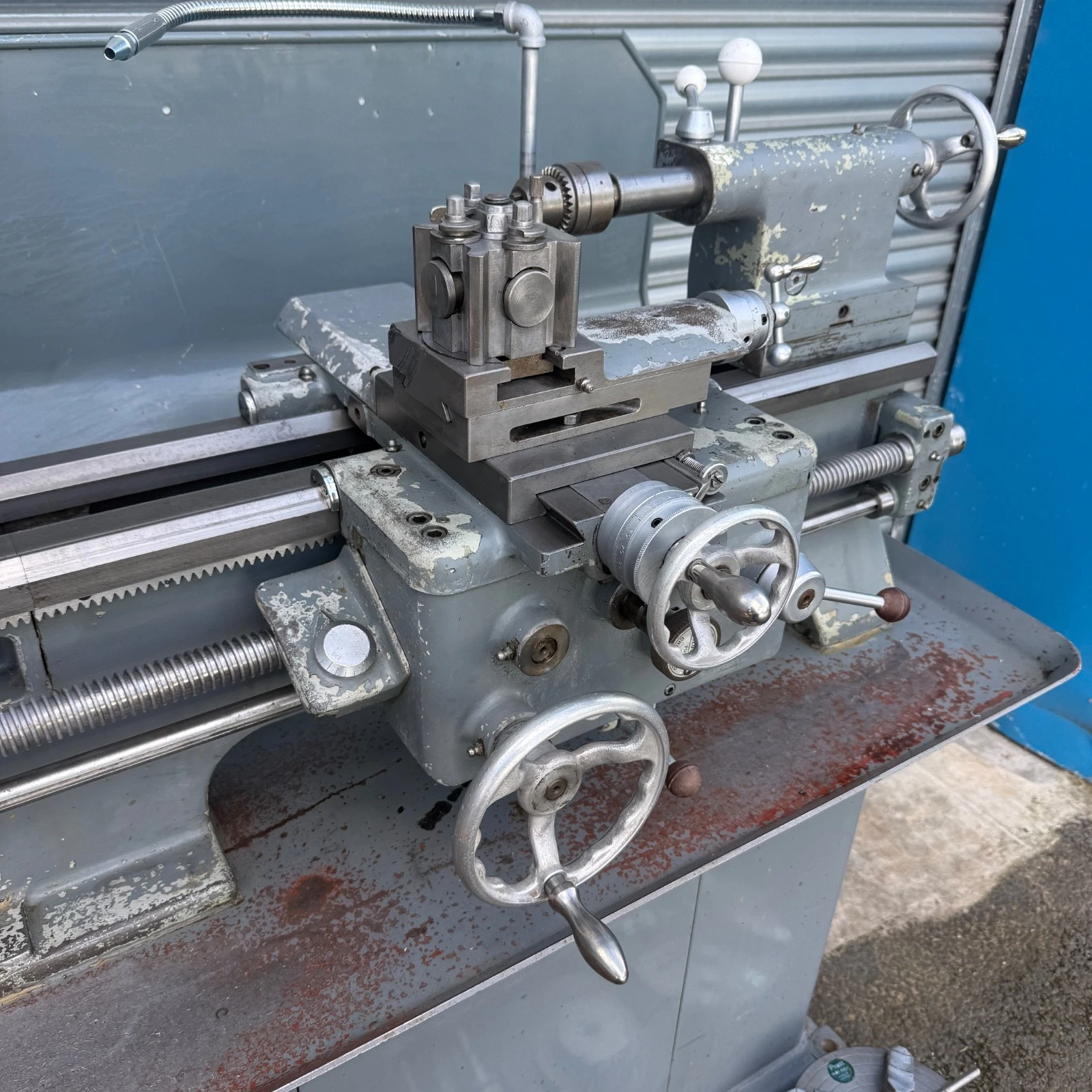 Harrison 140 Gap Bed Gear Head Screwcutting Centre Metal Lathe 3 phase - Image 12