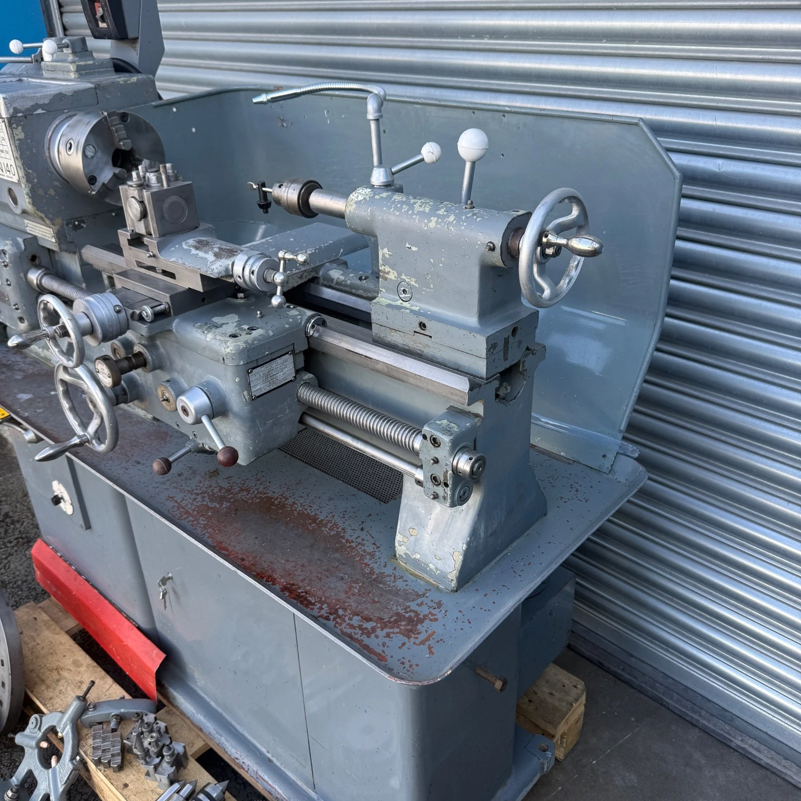 Harrison 140 Gap Bed Gear Head Screwcutting Centre Metal Lathe 3 phase - Image 15