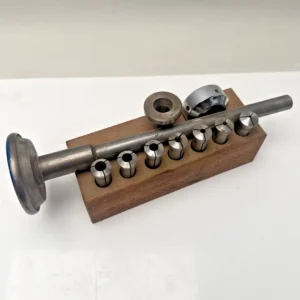 Viceroy Lathe Drawbar And Collet Set Metric 3C