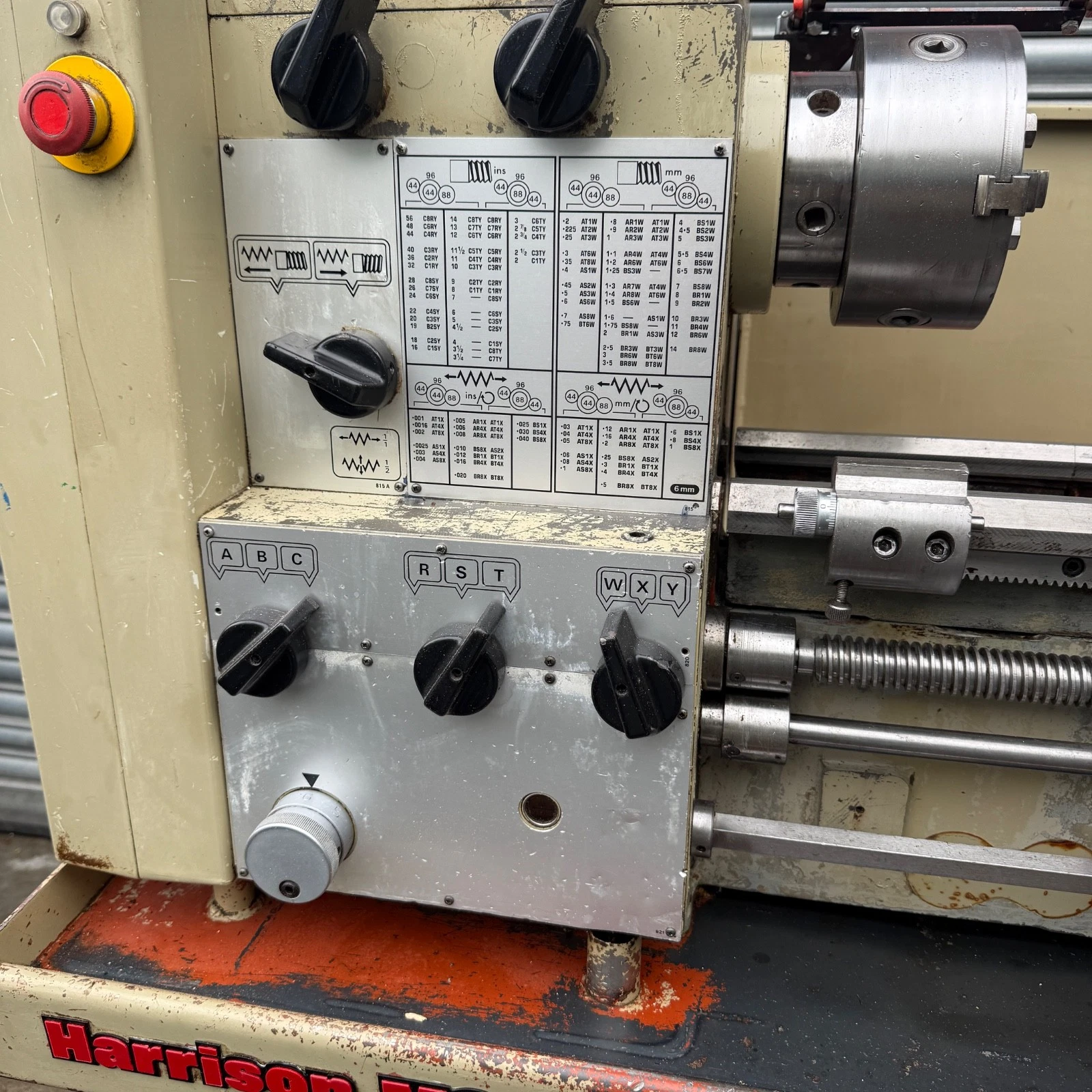 Harrison M300 Gap Bed Gear Head Screwcutting Centre Metal Lathe 3 Phase - Image 3