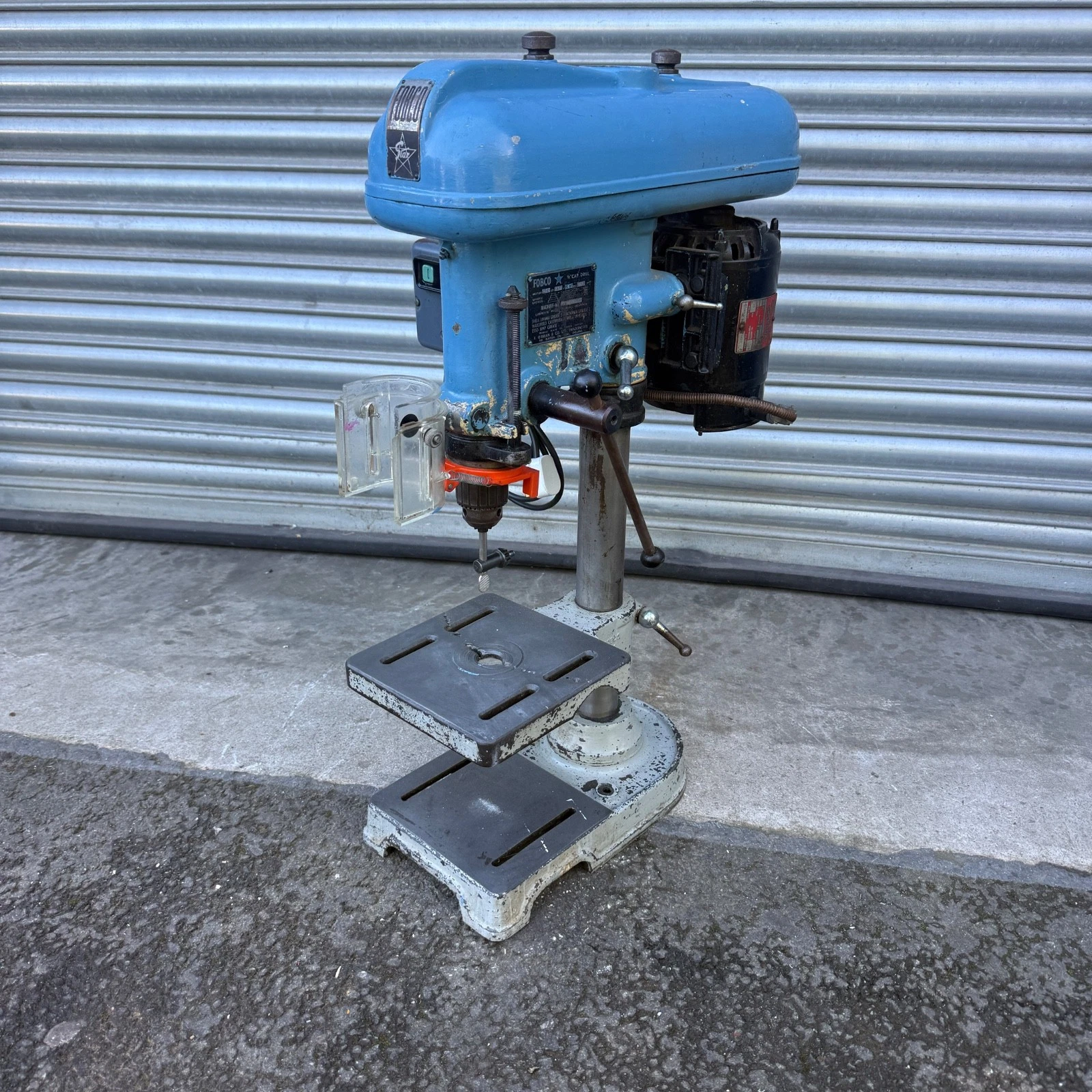 Fobco Star 13mm Bench Drill Press 230v Single Phase