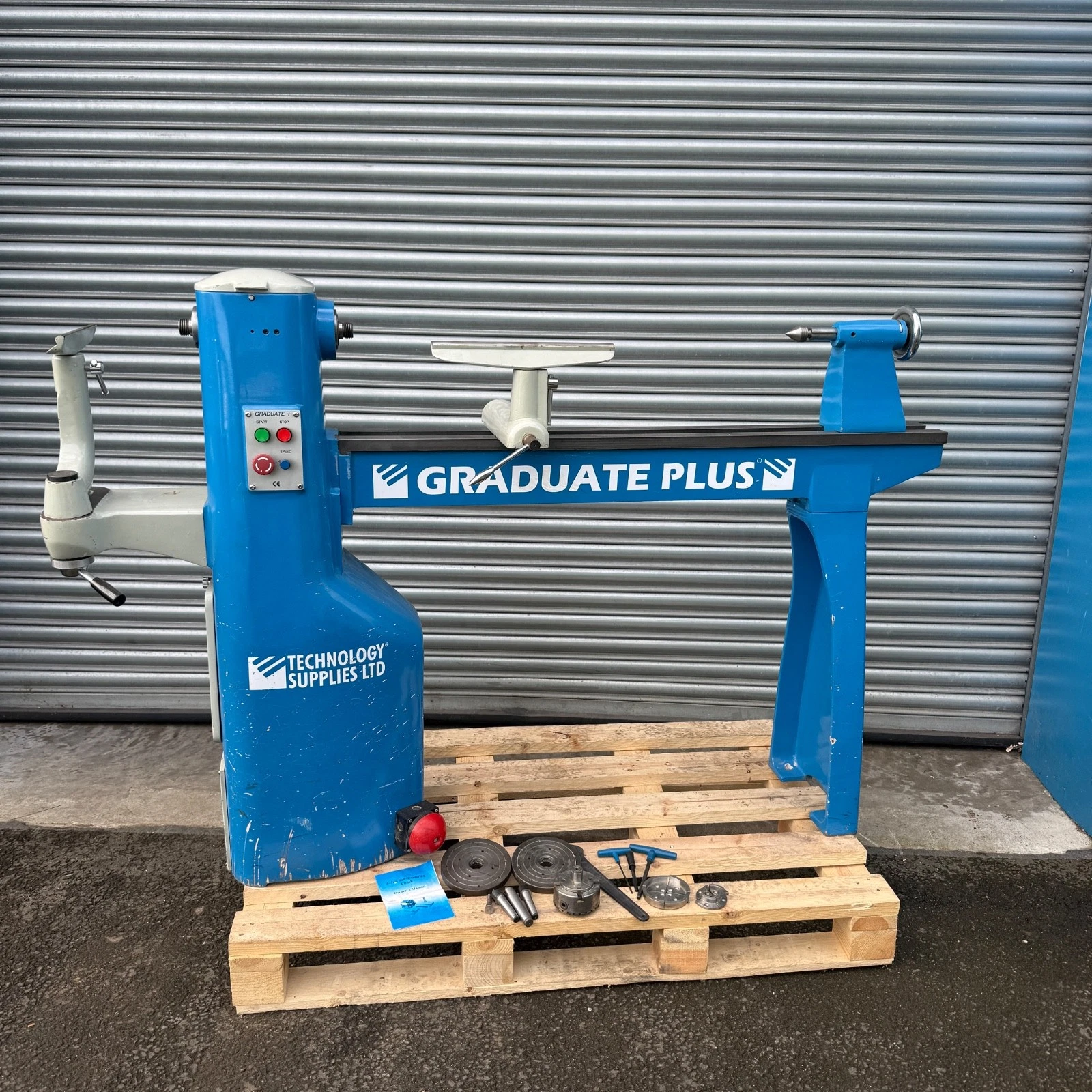 Tech Supplies Graduate Plus Modern Union Graduate Wood Lathe 230v Variable Speed