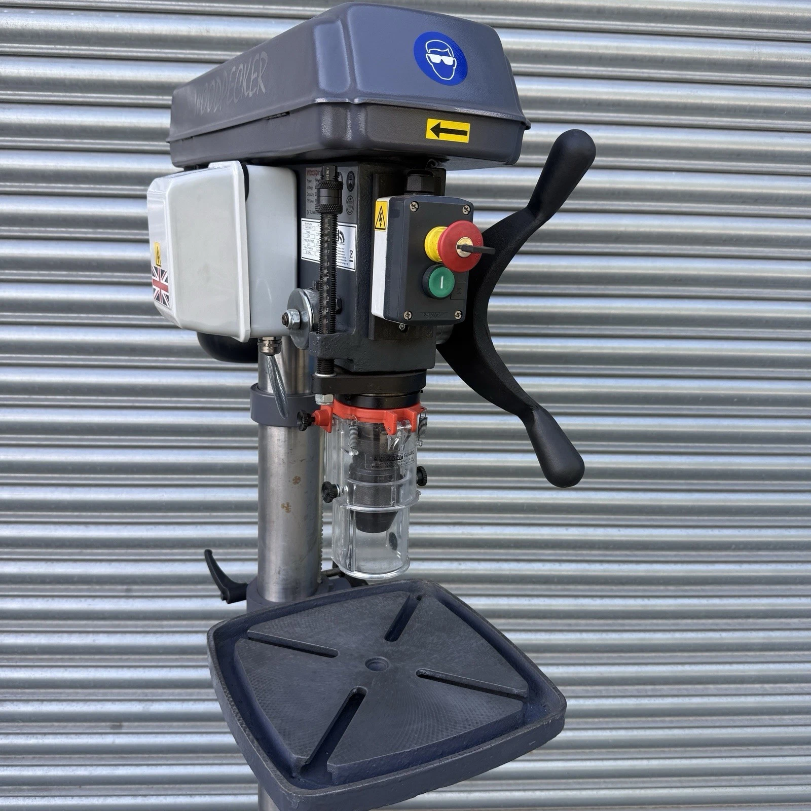 RJH Woodpecker Floor Standing Pillar Drill Press 230v Single Phase - Image 6