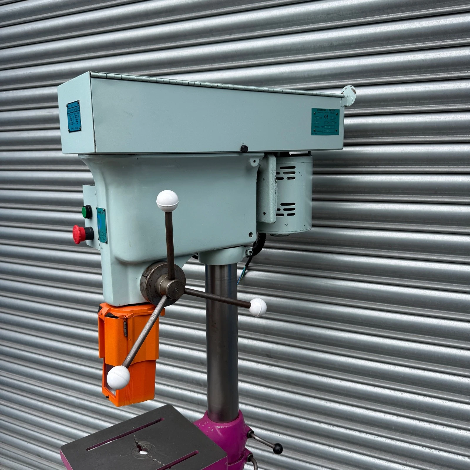 Boxford PD4 Floor Standing Pillar Drill Press 3 Phase - Image 6