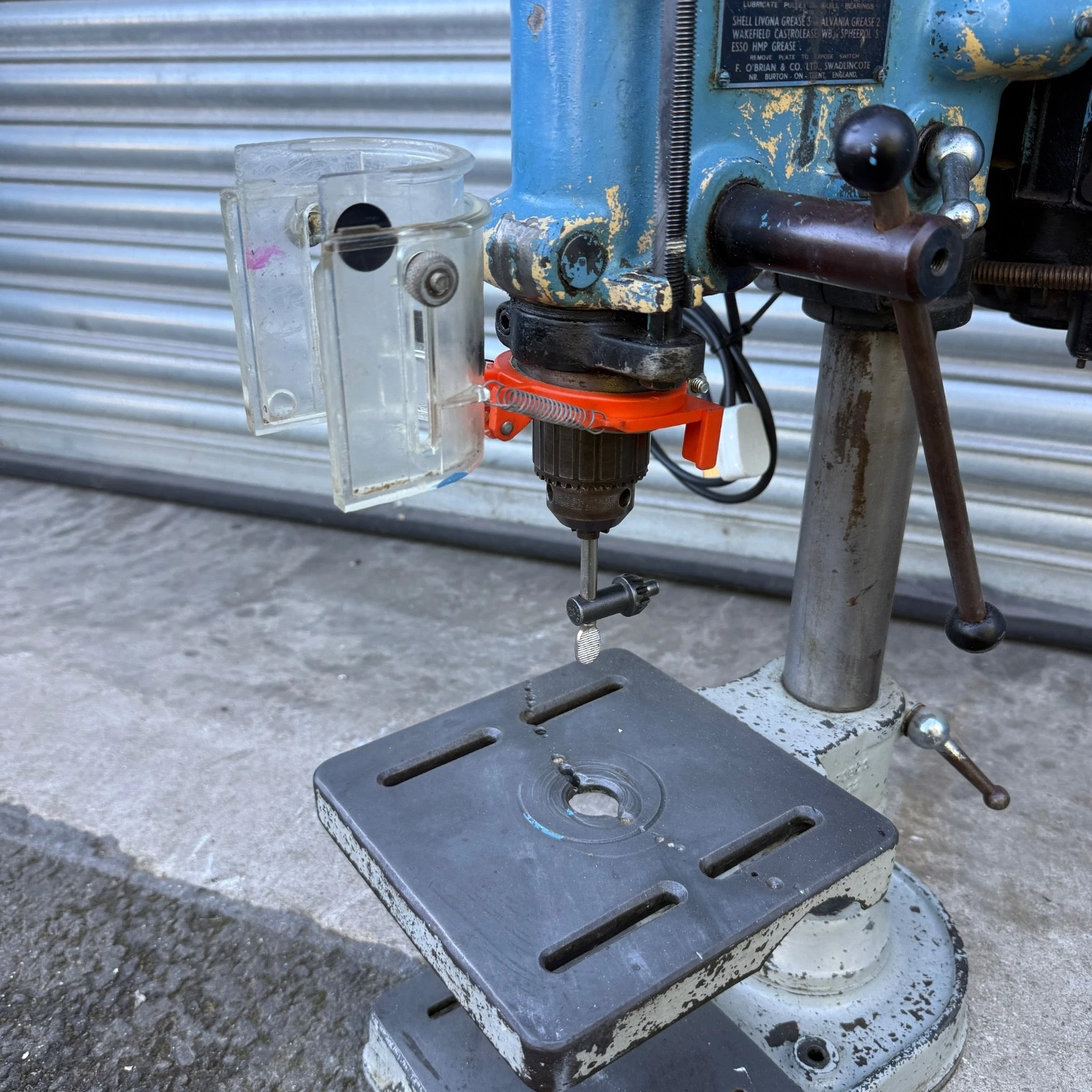 Fobco Star 13mm Bench Drill Press 230v Single Phase - Image 7