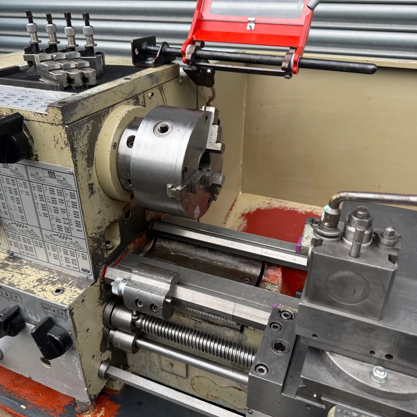 Harrison M300 Gap Bed Gear Head Screwcutting Centre Metal Lathe 3 Phase - Image 7
