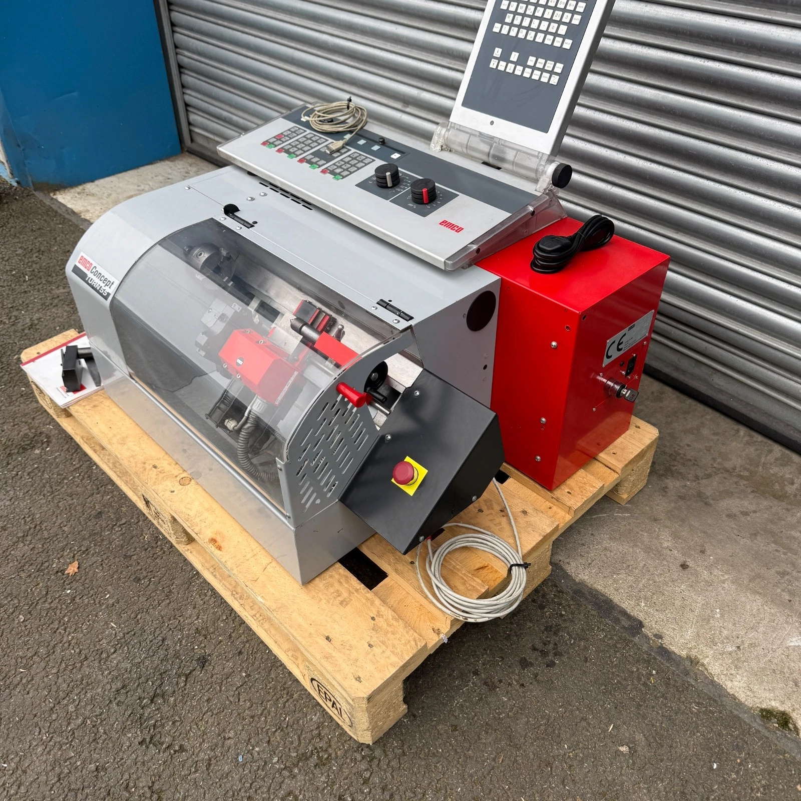 Emco Concept Turn 55 CNC Lathe 230v Fanuc - Image 7