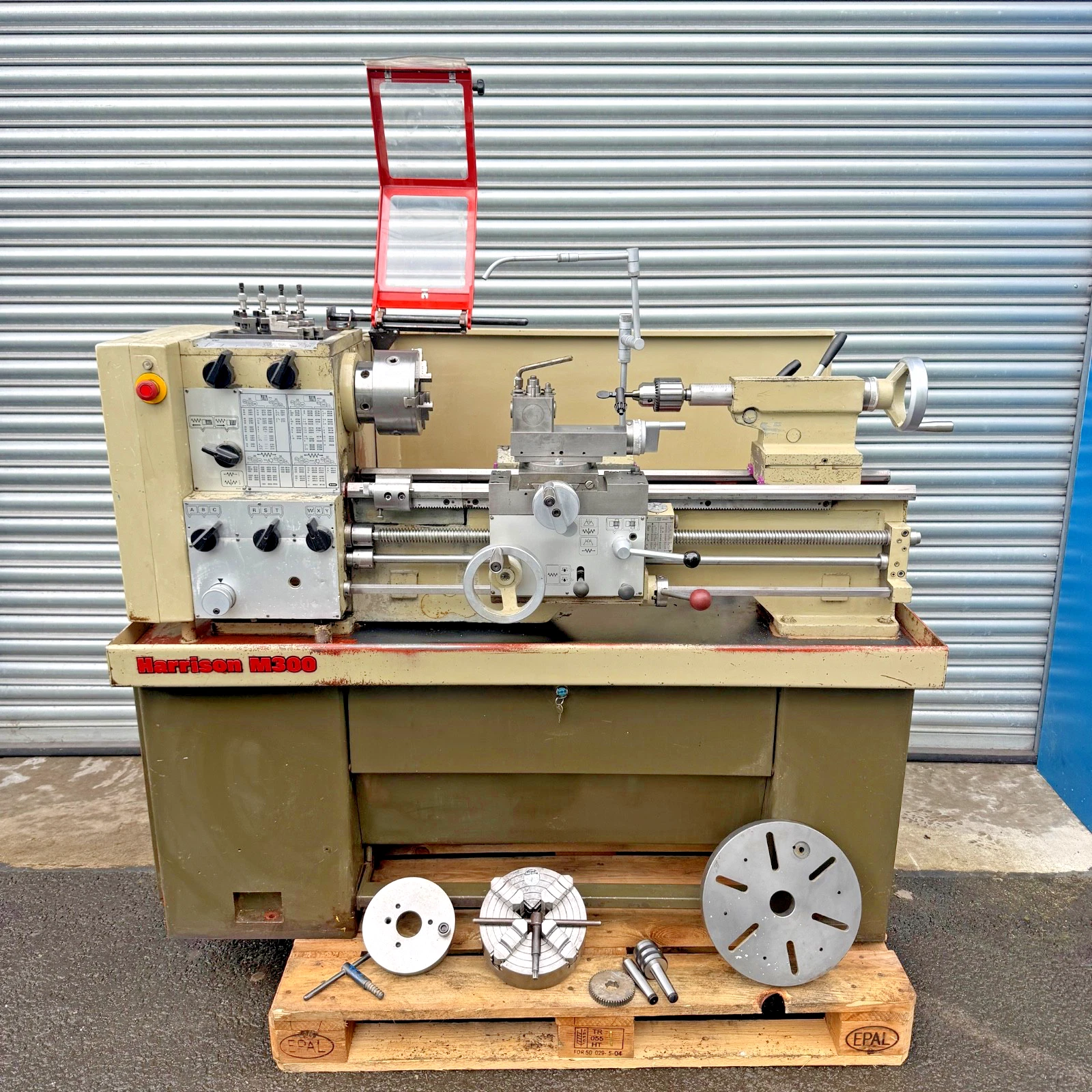 Harrison M300 Gap Bed Gear Head Screwcutting Centre Metal Lathe 3 Phase