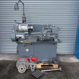 Harrison 140 Gap Bed Gear Head Screwcutting Centre Metal Lathe 3 phase