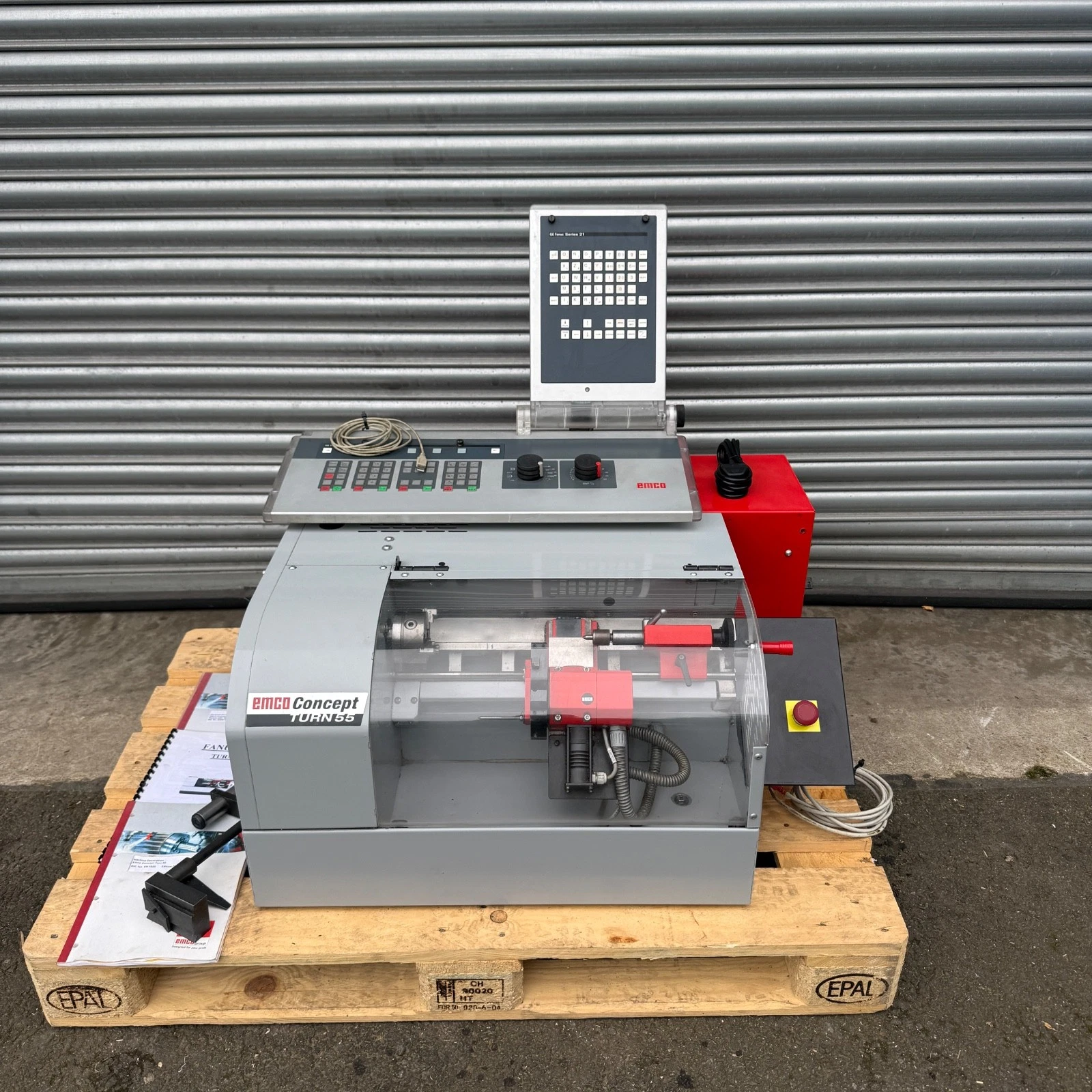 Emco Concept Turn 55 CNC Lathe 230v Fanuc