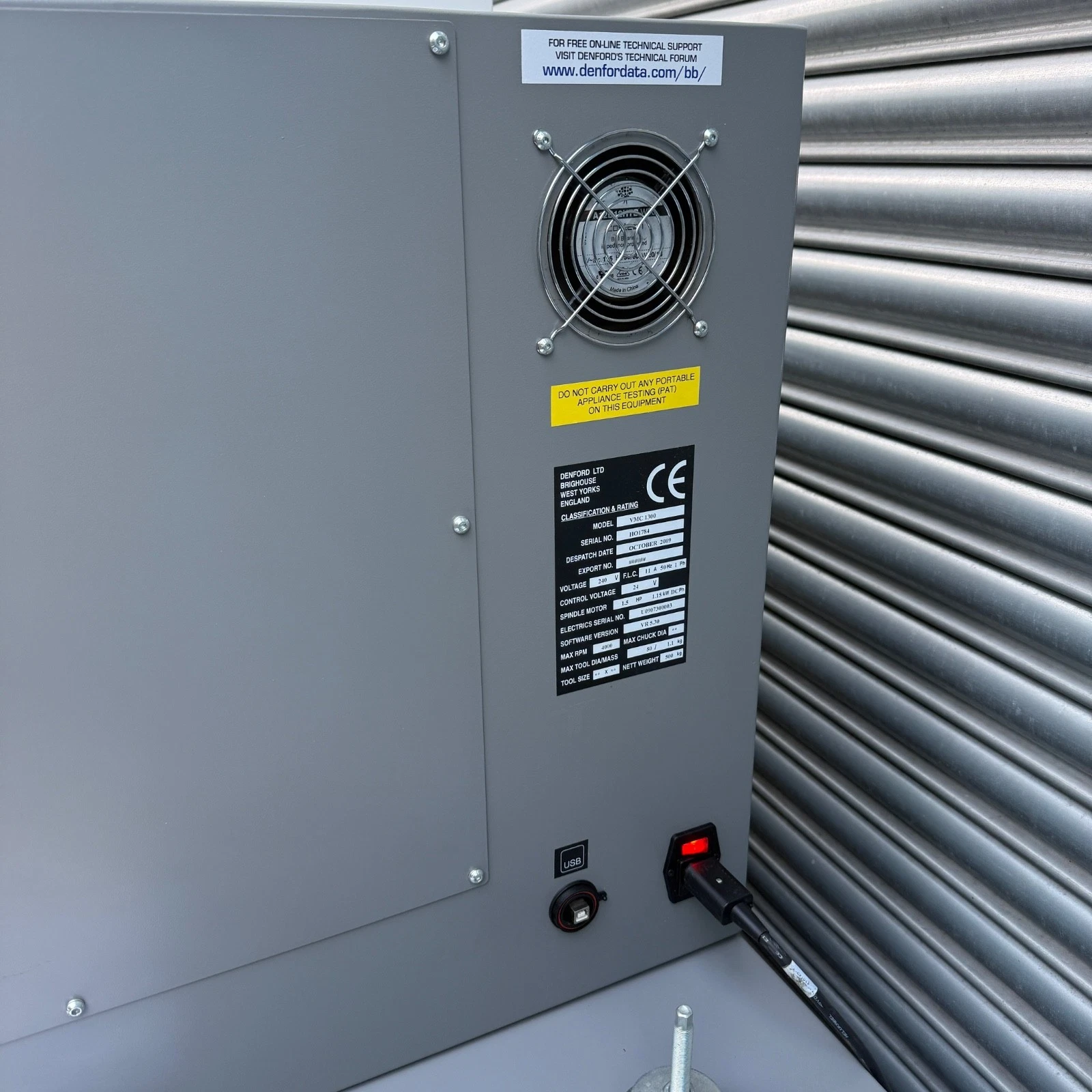 Denford VMC 1300 CNC Milling Machine 230v Single Phase USB - Image 8