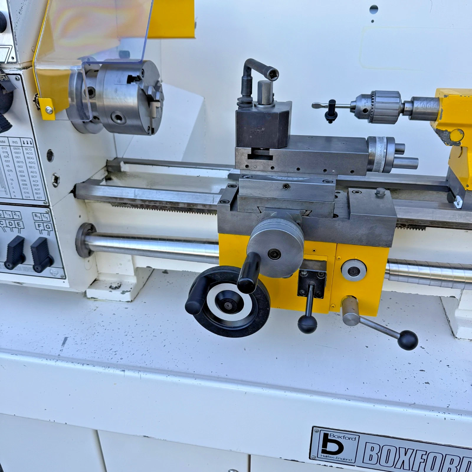 Boxford 280 IS Screwcutting Centre Metal Lathe 3 Phase - Image 8