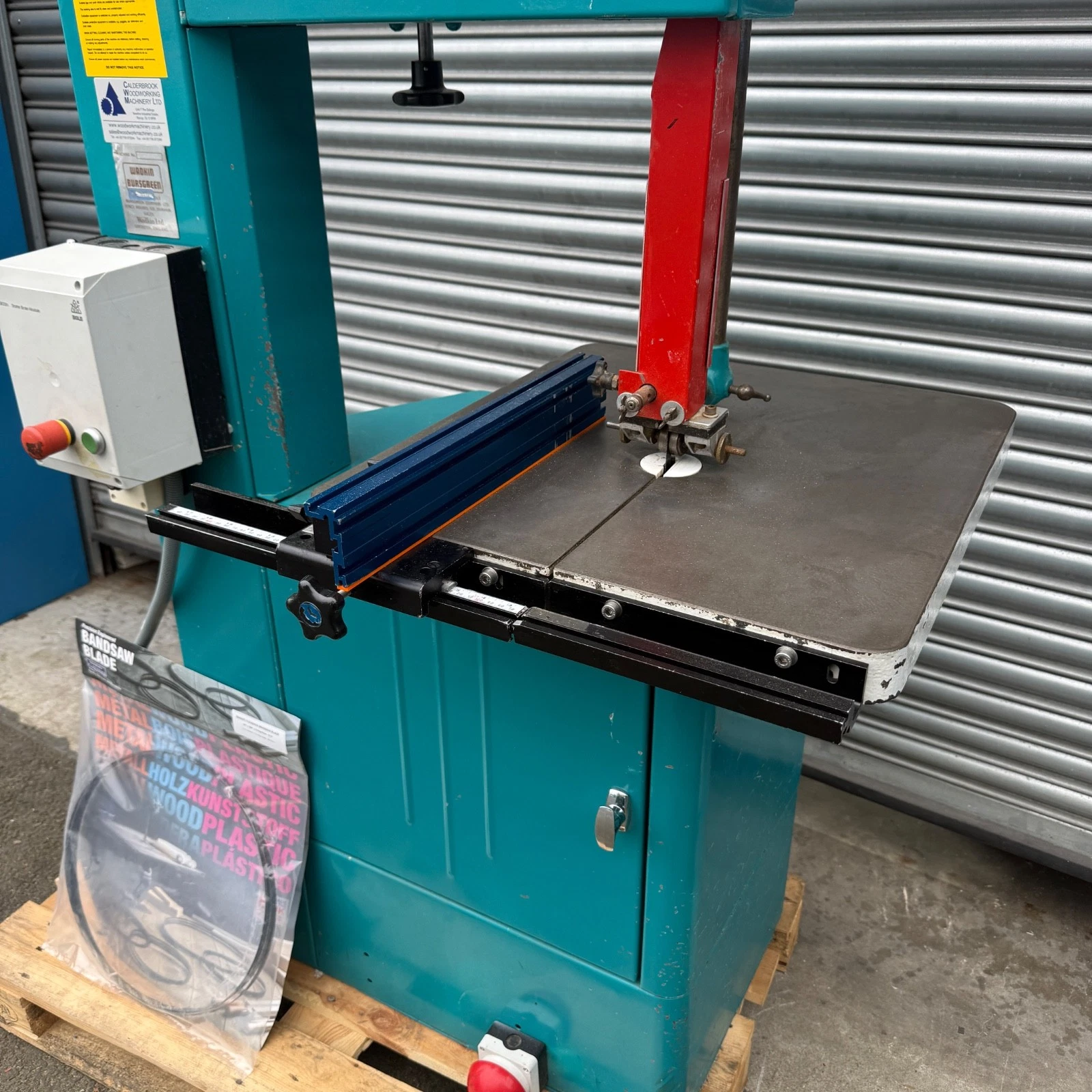 Wadkin 20" BZB Bandsaw 3 Phase DC Braked - Image 7