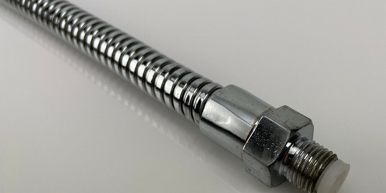 Flexible Metal Coolant Oil Hose Spout For Lathe Mill CNC 1/4" 3/8" & 1/2" BSP